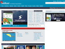 Tablet Screenshot of intellicast.com