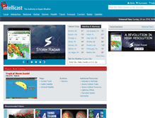 Tablet Screenshot of intellicast.net